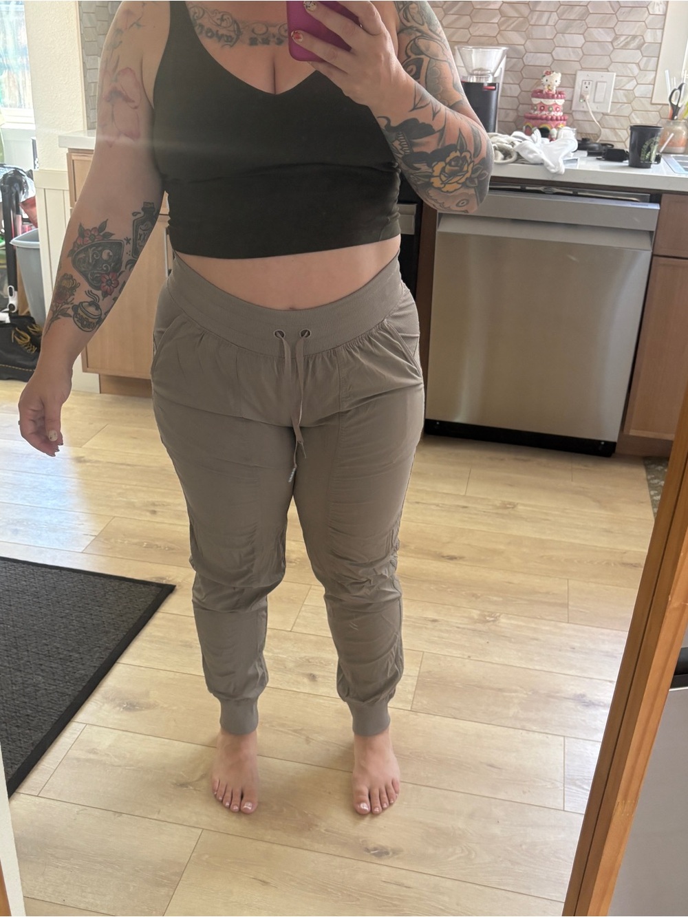 Lululemon Studio Jogger Pants in Taupe